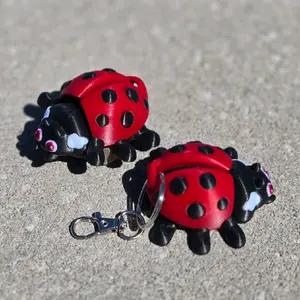 Ladybug Keychains Flexi