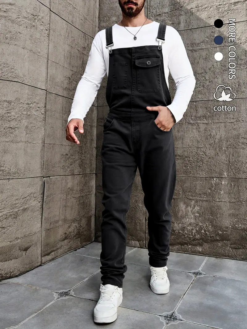 all in one denim jumpsuit - TikTok Shop