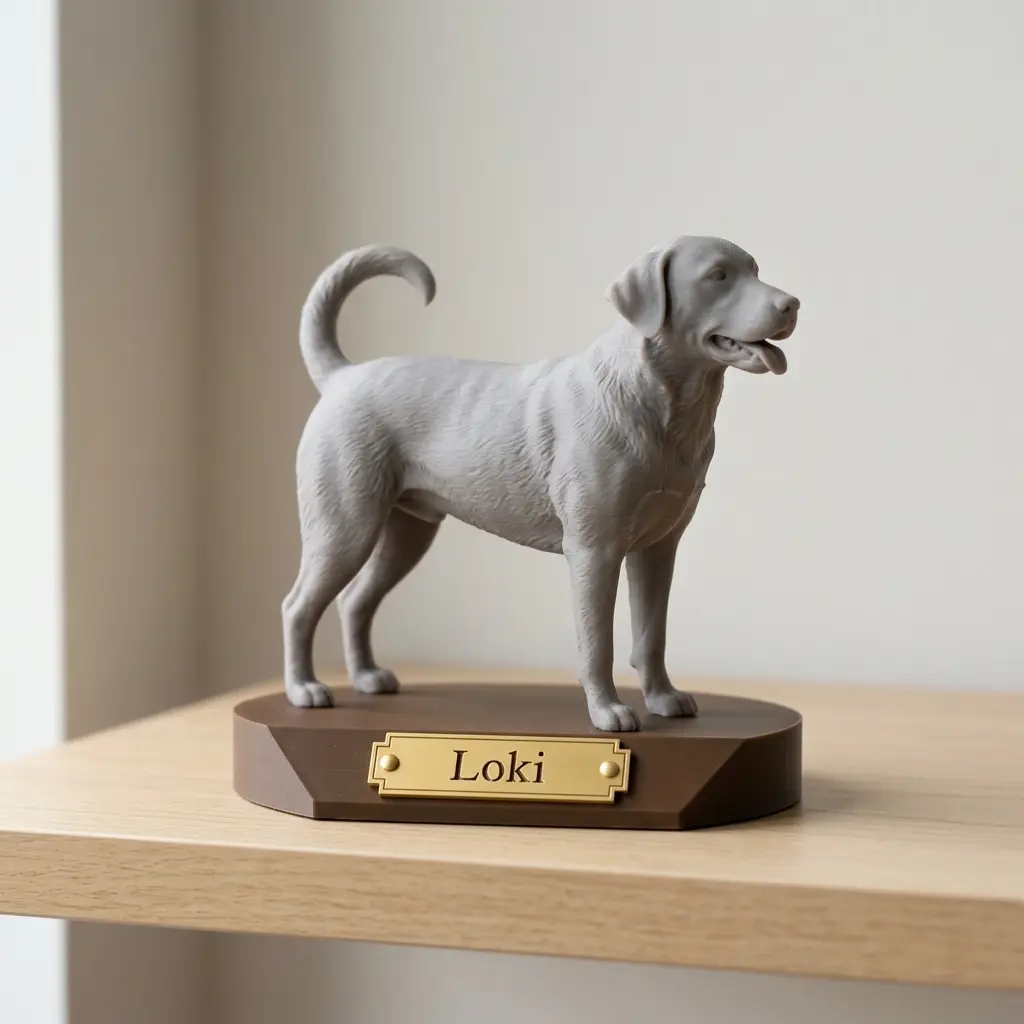 Custom 3D Pet Statue