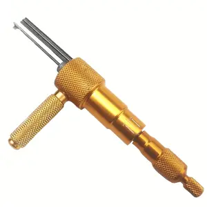Stainless Steel Positioning Opening Tool with Scale, Measuring Tool, Heavy Duty Durable Metal Craftsmanship, Precision Measurement Instrument, Ideal for Detailed Work