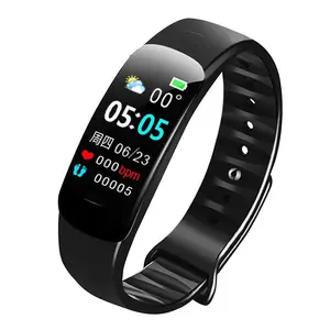 Smart Fitness Tracker Heart Rate Blood Pressure Monitor Sleep Tracking Waterproof Step Counter Bluetooth Smartwatch for Men Women Couples Multi-functional Activity Watch