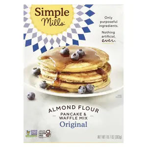Simple Mills Almond Flour Pancake & Waffle Mix, Original, 10.7 oz (303 g)