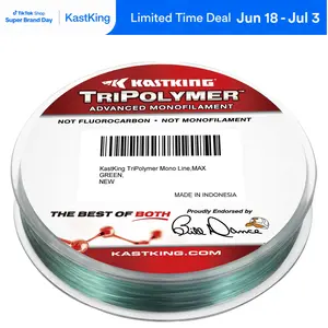 【Summer Wins】 Kastking TriPolymer Advanced Monofilament Fishing Line | Ultra Strong, Low Memory, Smooth Casting Fishing Line SummerVibes