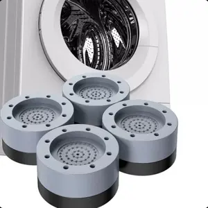Washing Machine Heightening Foot Pads, Universal Table Mat Anti-Slip Shockproof Moisture-Proof Refrigerator Base Pad, Elevating Vibration Reduction