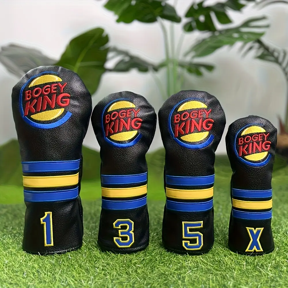 Fashionable Golf Club Head Cover, Durable and Dust-Proof Golf Accessories, Golf Equipment, Golf Supply, Best Protection for Your Golf Clubs