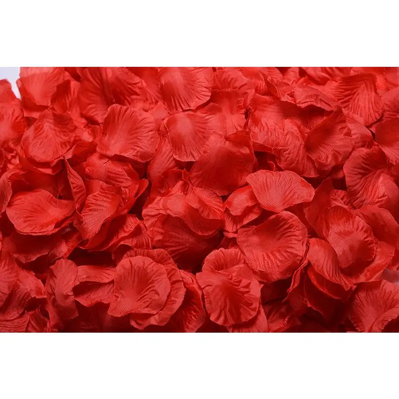 1000~5000pcs Various Colors Silk Flower Rose Petals Wedding Party Decorations
