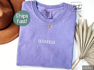 Comfort Colors® Mama T-shirt, Pregnancy Announcement Tee, Baby Reveal Shirt, Expecting Mom Sweatshirt, Mother's Day Gift