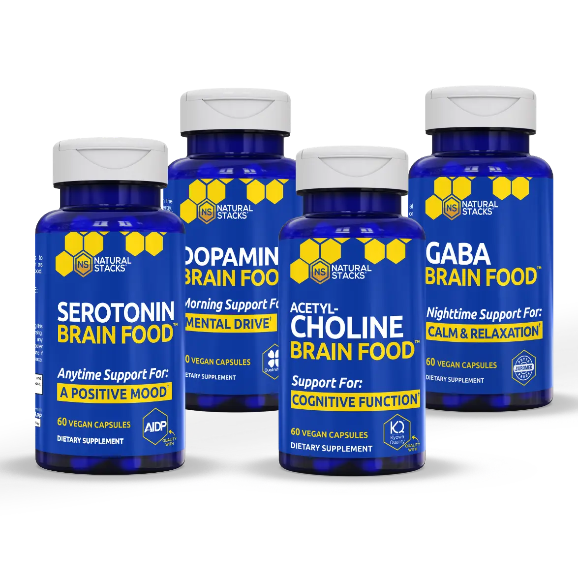 Brain Food Stack - Supports focus, your mood, and your life.* Brain Food Stack - Supports focus, your mood, and your life.*