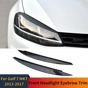 2013-2017 Volkswagen Golf 7 Golf Mk7 Headlight Eyebrow Decoration Strip, Front Light Trim, Car Accessories, Stylish Upgrade, Vehicle Accessories