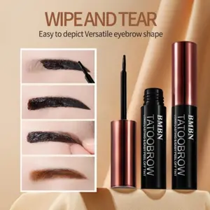 Professional Eyebrow Wax, Eyebrow Tinting Cream, Semi-Permanent Dye, Deep Natural Color, Long-Lasting, Smudge-Proof, Beginner-Friendly Makeup, Cosmetic