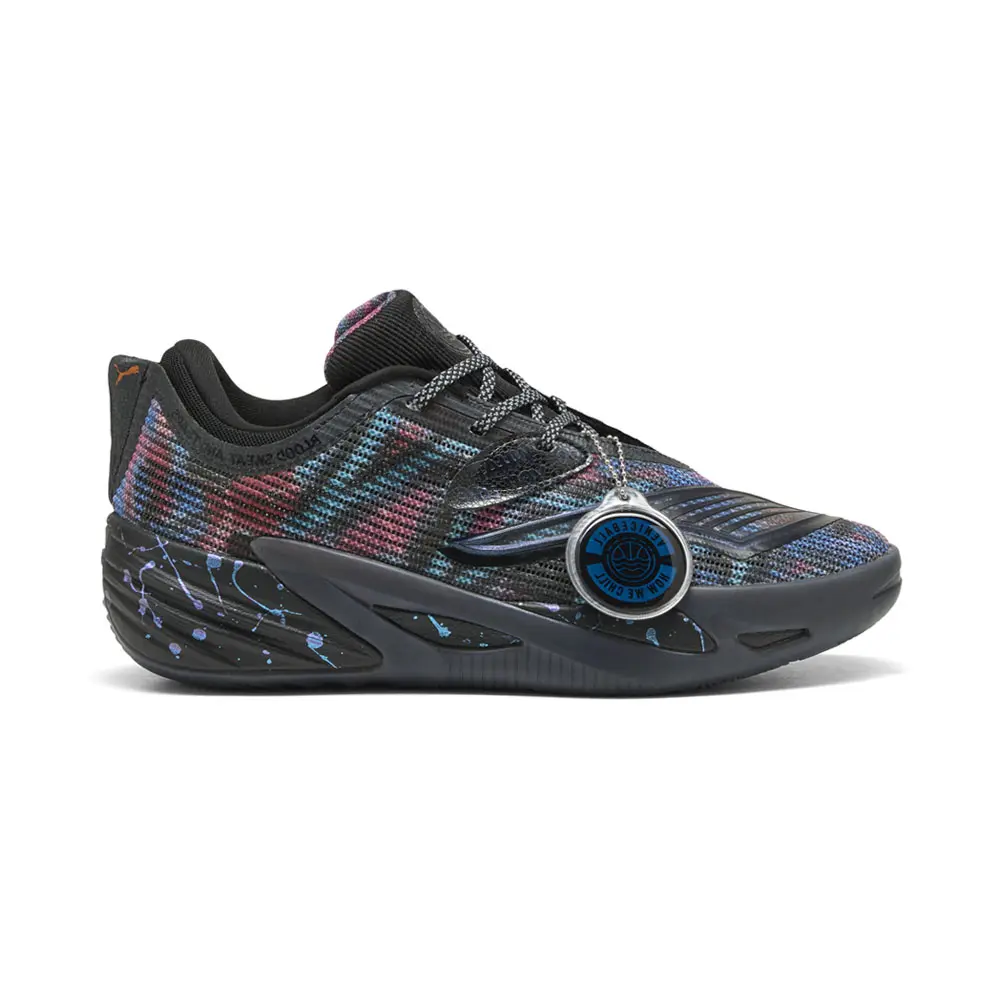 PUMA Mens X Venice Beach League All Pro Nitro 2 Basketball Sneakers Shoes - Black