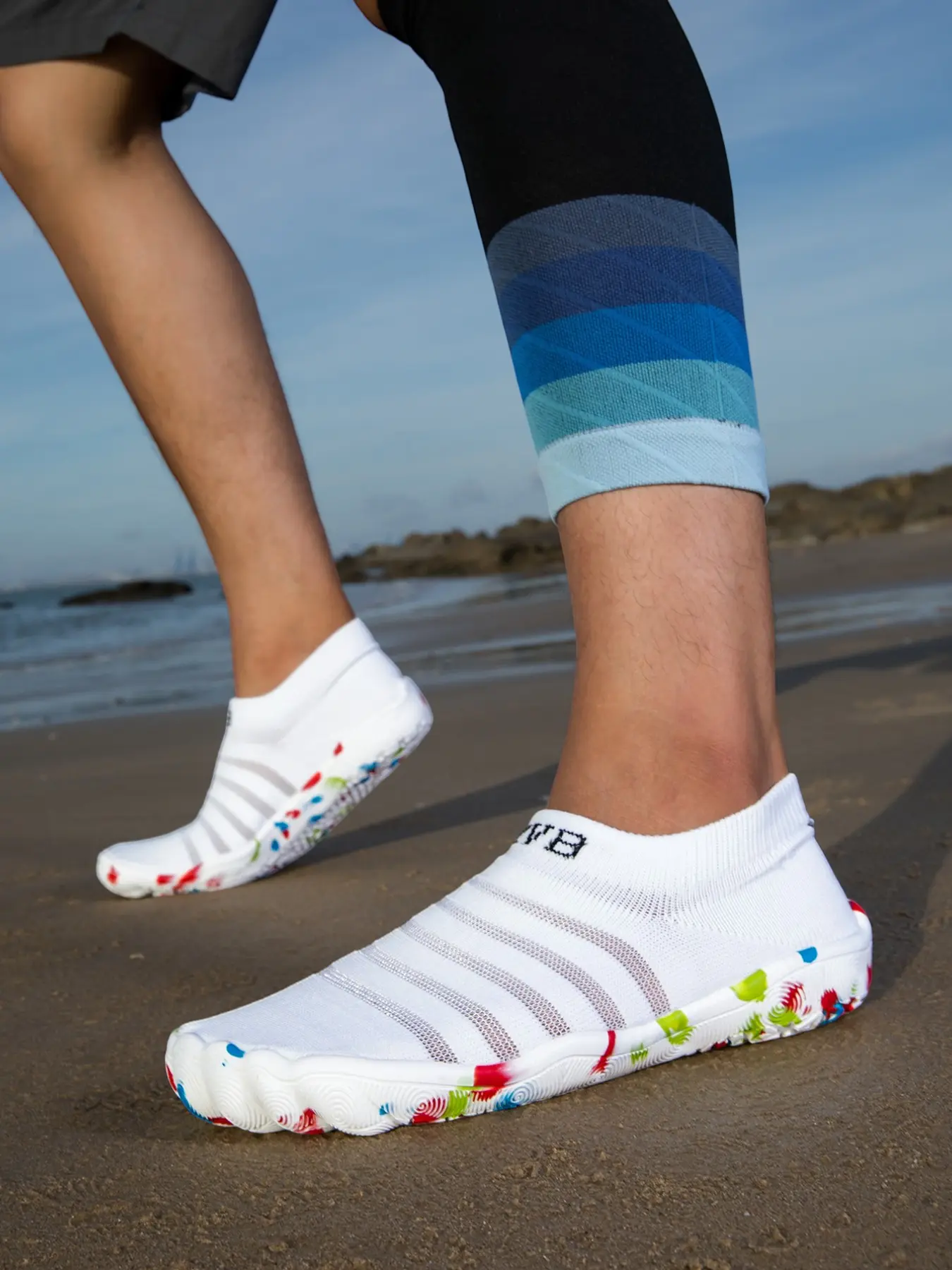 Men's Swimming Shoes, Hiking Boots, Water Shoes, Wading Shoes, Water Aqua Shoes, Camp Shoes, Driving Shoes, Outdoor River Play, Eva Sole, Breathable Fabric, Water Footwear, Beach Footwear, Water Sports Footwear, Shoes for Water