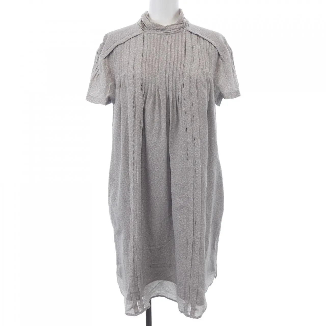 Pre-owned BURBERRY Silk Small Leather Goods Tunic Dress