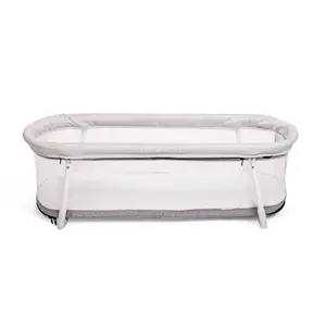 Snuggle Nest™ Portable Bassinet - Driftwood Grey