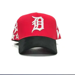 Detroit red -D-Hat- premium materials