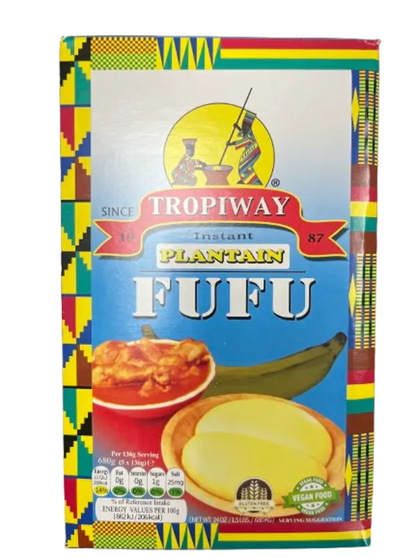 Instant Plantain Fufu - Tropiway