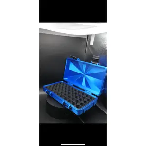 “Sapphire Soul” edition -  3ml (50 or 100 vials) - Peptide Storage Container - Secure Stylish Protection Plastic Box Organizer for Peptides GLP-1s - Fits Vials Up to 17mm Diameter