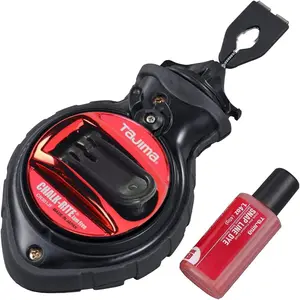 Chalk Line - Chalk-Rite Jam Free Special Edition Chalk Line with Extra Bold 1mm Snap Line & Five Gear Quick Retrieval - CR301JF-CP