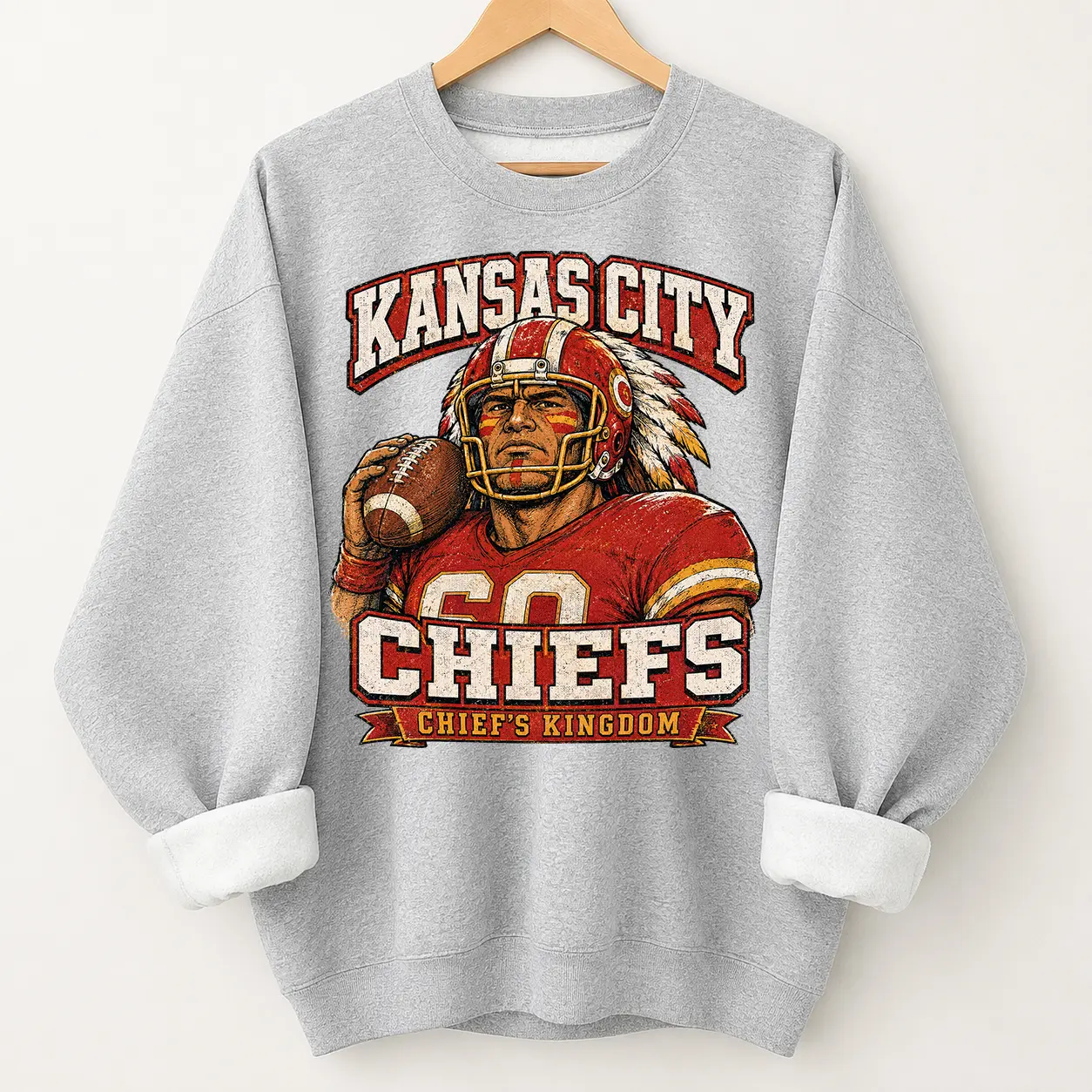 Missouri Vintage Football Sweatshirt, Retro Sweatshirt, Kingdom Fan Merch, Unisex Football Crewneck