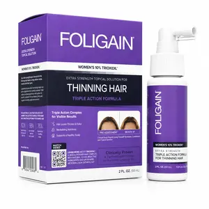 FOLIGAIN® Triple Action Complete Formula For Thinning Hair For Women with 10% TRIOXIDIL®