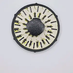 3D Printed Rats Running Zoetrope Spinner - 1833 Replica Design (Animation only viewable through methods in description)