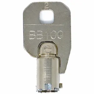 CompX Chicago BB304 Tubular Replacement Key