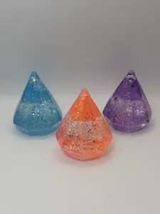 Diamond Shape Decompression toy transparent Fun and Cute For Adults and Kids Stress Relief Decompression Toy