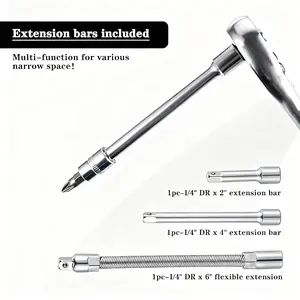 Car Repair Machinery Tools Set, Household Machinery Tools, Socket Wrench Diy Repair Tool Kit, Ratchet Screwdriver Compatible with Car Repair & Bicycle Repair, Hardware Toolbox Compatible with Auto Repairing & Household, Christmas Gift for Husband