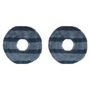 eufy 2-Pack Vacuum Mop Replacement Pads, Compatible C20 Series Robot Vacuums, Washable and Reusable Soft Mopping Pad Parts Accessories