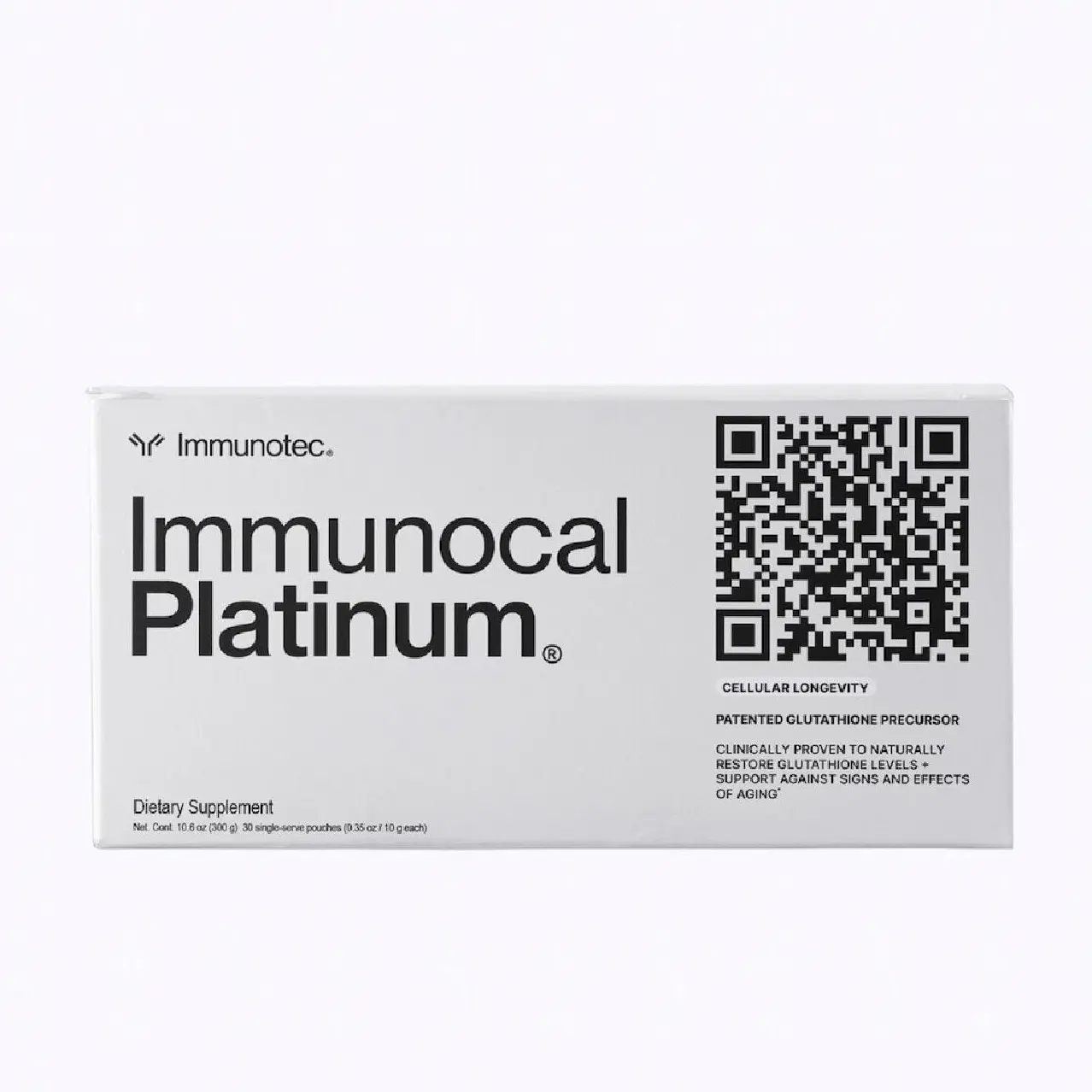 Immunocal Platinum Natural Whey Protein Isolate Powder - Glutathione Precursor Dietary Supplement for Adults, Immune Support, Glutathione Glow, Antioxidant Boost, Bone Support, Fitness Endurance, Cytokine Modulating Proteins (30 Servings), Prop 65 Safe