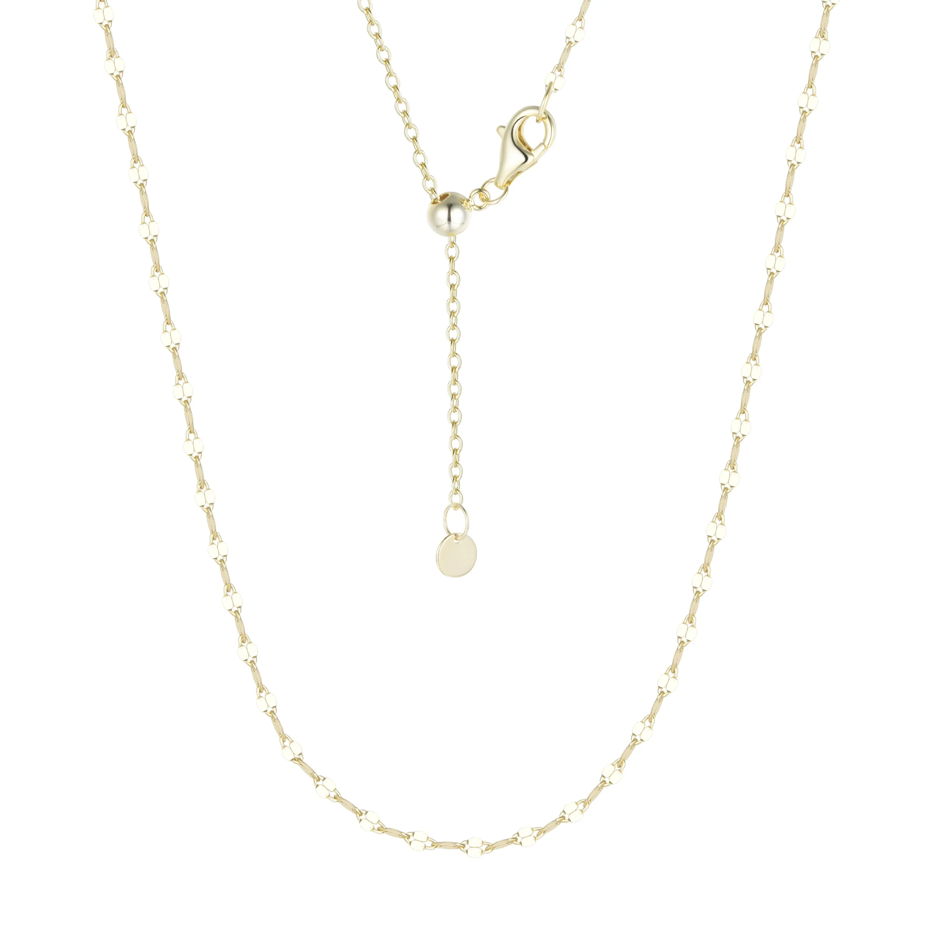 Sparkle Mirror Chain Necklace Mini