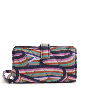 Vera Bradley Women's Outlet Ultralight Phone Wristlet Retro Ribbons