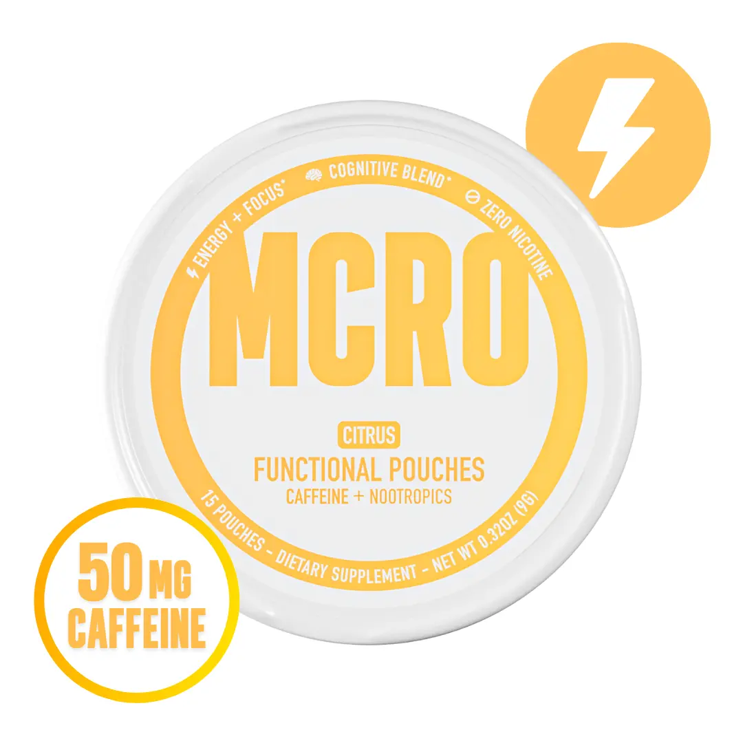 MCRO Energy Pouches - Citrus
