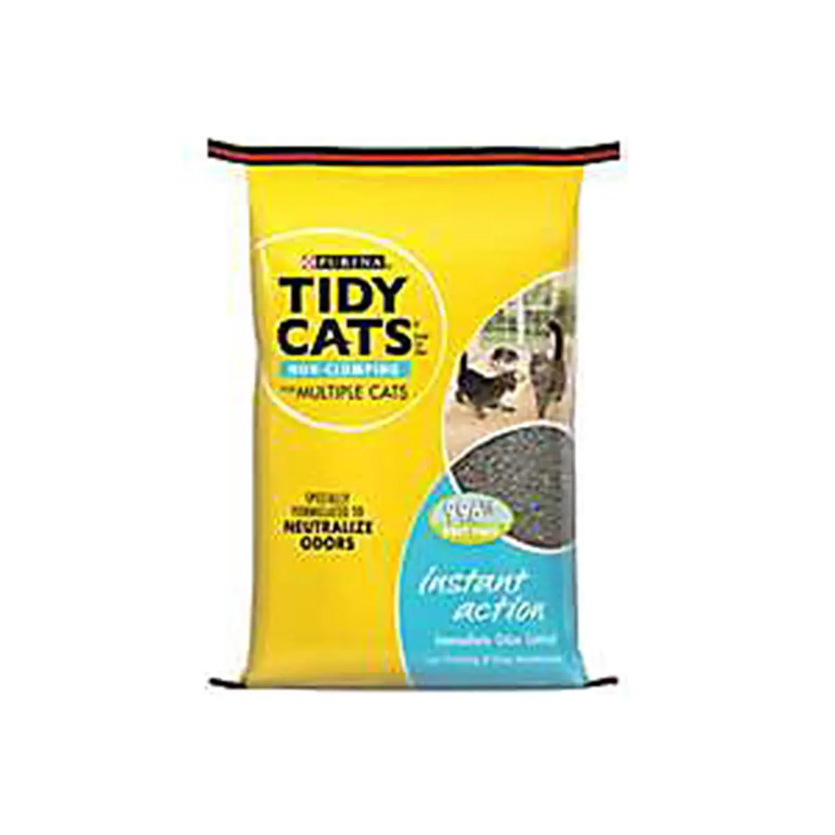 212 MAIN 99.6% Dust-Free Golden Natural Clay Cat Litter, Tidy Odor Control Formula, 20-Pack Blue Bags, 20 lbs, Easy & Clean Maintenance (Pet Supplies)