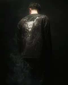 INFERNO LONGSLEEVE - ATHLETIC MENSWEAR FLEECE PULLOVER OVERSIZED CREWNECK