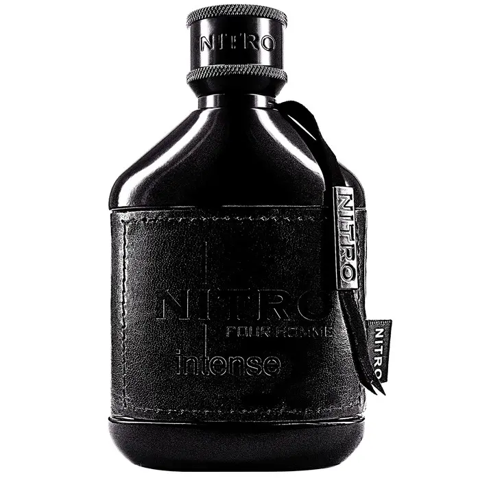 Dumont Nitro Intense Eau De Parfum - 100ml (3.4 oz) Men's Strong Masculine Fragrances, Spicy Scent with Lemon, Cardamom, Bergamot, Black Pepper, Geranium, Tonka Bean, Amber, Vetiver, Bold Passionate EDP, Single Item