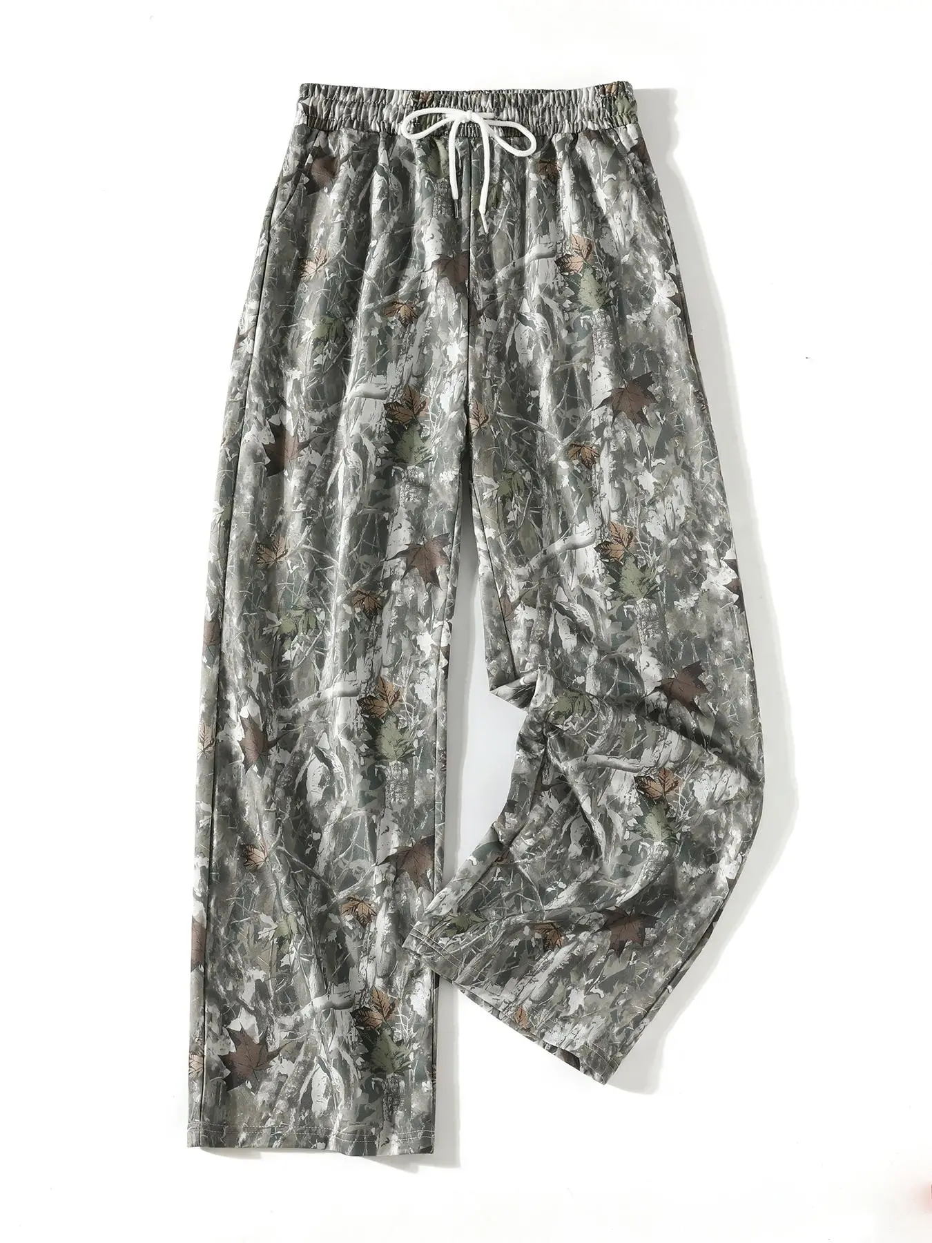 Women's Camo Print Tie Side Sweatpants, Casual Comfy Jogger Pants for Daily Wear, Ladies Bottoms for All Seasons Women's Camo Print Tie Side Sweatpants, Casual Comfy Jogger Pants for Daily Wear, Ladies Bottoms for All Seasons