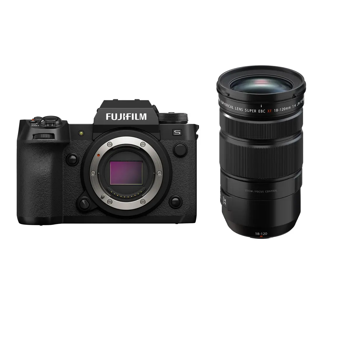 Fujifilm X-H2S Mirrorless Camera with XF 18-120mm f/4 LM PZ WR Lens