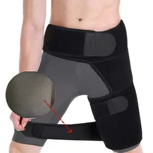 Adjustable Compression Hip Support Belt, Sport Belts, Thigh Glute Muscle Stability, Comfortable for Daily Use, Fitness, Running, Cycling