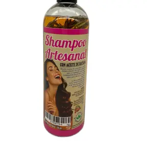 Artesanal Shampoo with Batana Oil - 16 oz Bottle - Cleansing Formula for Haircare - Unique Batana Oil Experience - Clear Cleanser