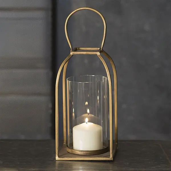 Large Tribeca Lantern for Indoor and Outdoor Home Decor