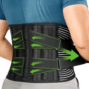 POTOTLLS Oversize 5XL Back Braces for Lower Back Pain Relief Breathable Lumbar Support Belt for Men Women Anti-skid Healthcare Bathroom