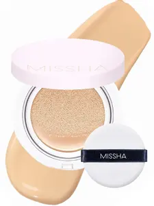 MISSHA Magic Cushion Foundation No.23 Natural Beige / No.21 Light Natural Beige - Easy Application for All Skin Types