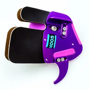 Archery Protective Set - Adjustable Finger Tab, Custom-Fit Arm Guard with Secure Buckle for Bow Hunting, Target Shooting,summervibes