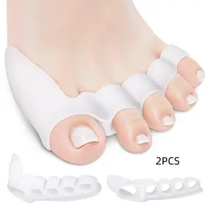 Adult Toe Separators, 2 Pairs, Enhance Foot Flexibility and Comfort, Ideal for Fitness Athletes, Improve Performance and Recovery