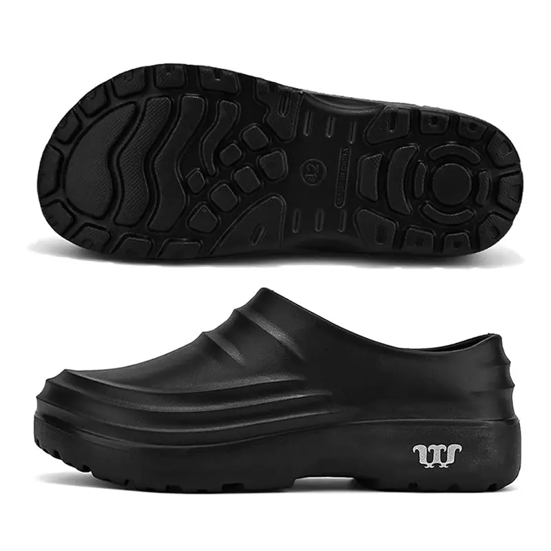 Foamfam Lightweight Waterproof Clogs for Indoor & Outdoor Wear. Easy-Clean, Soft Insole & Built for Garden, Kitchen and Hospital Use. Footwear Walking  nurse shoes