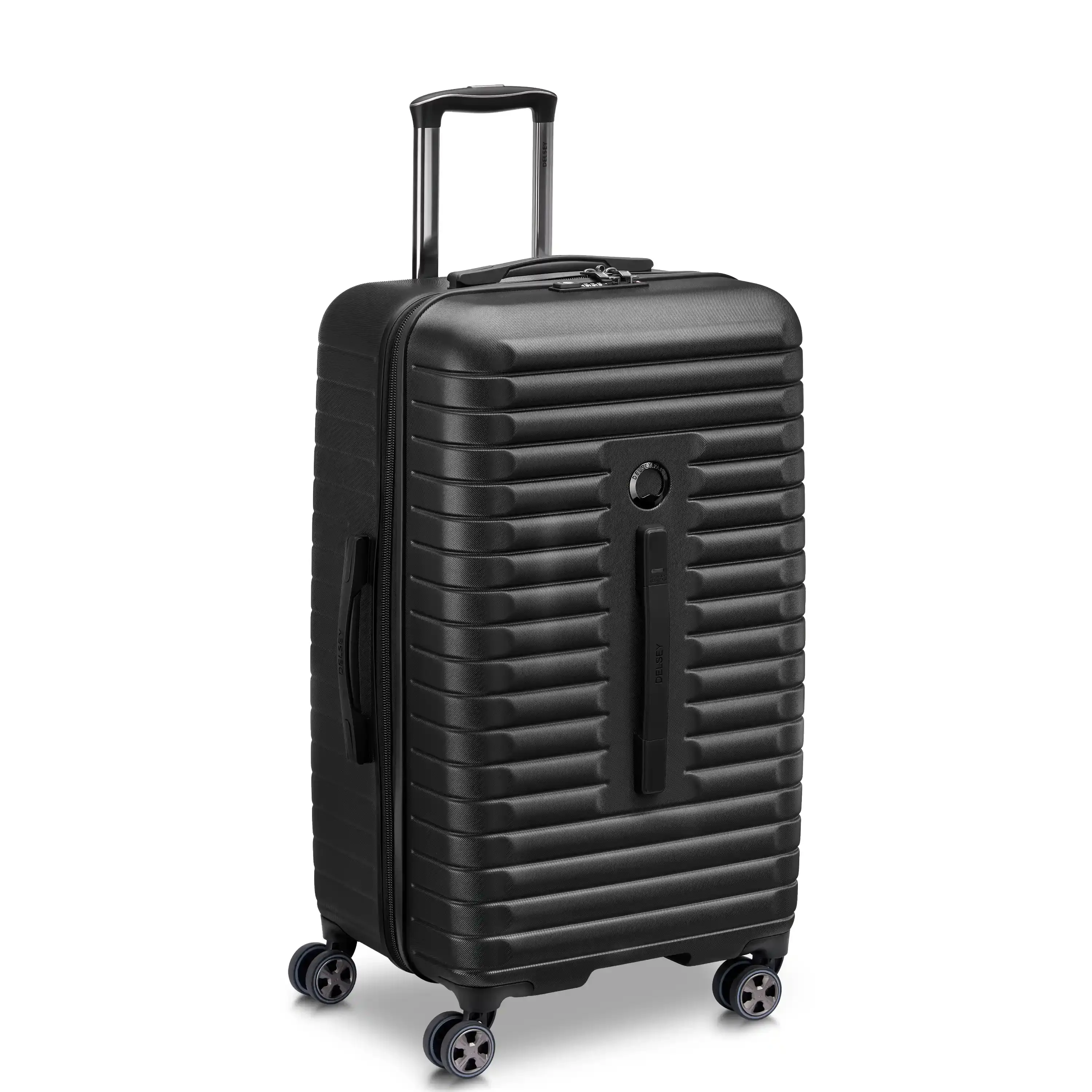 DELSEY Paris Cruise 3.0 Medium Trunk Spinner, Durable Hard-Shelled Lock Checked Luggage, Lightweight Rolling Carry On Traveling Bag