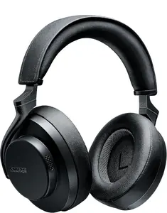 Shure AONIC 50 Gen 2 Wireless Noise Cancelling Headphones, Premium Studio Sound, Bluetooth 5, Customizable EQ, 45-Hour Battery, Over-Ear, Black