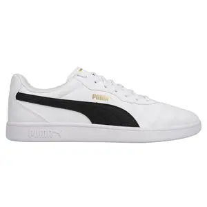 PUMA Mens Astro Kick Sl Lace Up Sneakers Shoes Casual - White