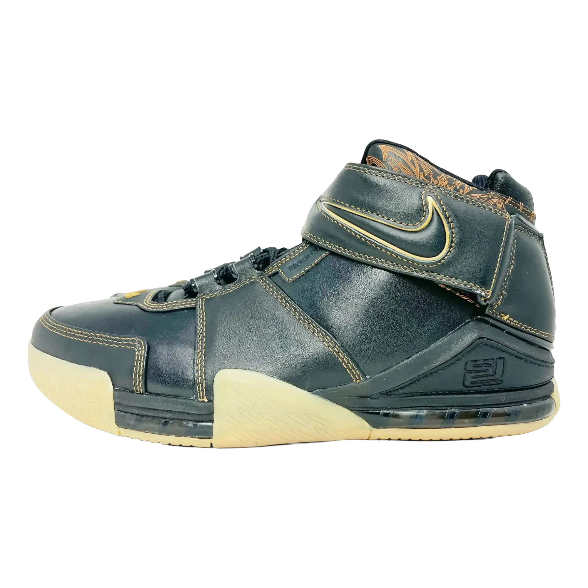 Zoom LeBron 2 PE "Black / Gum" BAM059 M20 C1